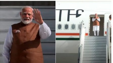 भारतीय प्रधानमन्त्री नरेन्द्र मोदी साउदी अरबको भ्रमणमा