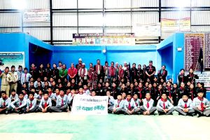 ईलामकाे अमर ट्रुप बरबाेटेकाे तेस्राे दीक्षान्त समाराेह सम्पन्न, ९५ छात्र-छात्रा दीक्षित